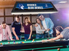 Duke Blue Devils 42” Spirit Billiard Lamp – Black Frame