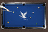 Air Force Falcons 7'/8' Recreational Billiard Table Felt - Falcon Logo
