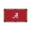 Alabama Crimson Tide 7'/8' Recreational Billiard Table Felt - Script A Logo