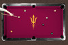 Arizona State Sun Devils 9' Recreational Billiard Table Felt - Pitchfork