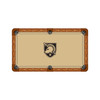 Army Black Knights 9' Recreational Billiard Table Felt - Shield Logo