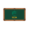 Baylor Bears 9' Billiard Table Felt- Recreational - BU Logo