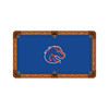 Boise State Broncos 9' Recreational Billiard Table Felt - Mascot on Blue