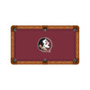 Florida State Seminoles 7'/8' Recreational Billiard Table Felt - Mascot on Garnet
