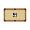 Florida State Seminoles 9' Recreational Billiard Table Felt - Mascot on Gold