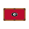 Georgia Bulldogs 7'/8' Recreational Billiard Table Felt - G Logo