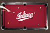 Indiana Hoosiers 7'/8' Recreational Billiard Table Felt - Script Logo