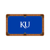 Kansas Jayhawks 9' Recreational Billiard Table Felt - KU Logo
