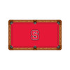 NC State Wolfpack 7'/8' Recreational Billiard Table Felt - Block Logo