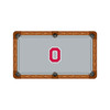 Ohio State Buckeyes 7'/8' Recreational Billiard Table Felt - O Logo