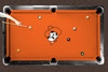 Oklahoma State Cowboys 9' Recreational Billiard Table Felt - Mascot