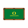 Oregon Ducks 7'/8' Recreational Billiard Table Felt - Text Logo
