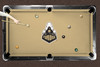 Purdue Boilermakers 9' Recreational Billiard Table Felt - Mascot