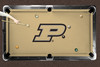 Purdue Boilermakers 9' Recreational Billiard Table Felt - P Logo