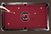 South Carolina Gamecocks 7'/8' Recreational Billiard Table Felt
