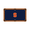Syracuse Orange 9' Recreational Billiard Table Felt - Block S on Navy