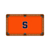 Syracuse Orange 9' Recreational Billiard Table Felt - Block S on Orange