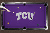 TCU Horned Frogs 7'/8' Recreational Billiard Table Felt
