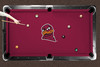 Virginia Tech Hokies 9' Recreational Billiard Table Felt - Mascot