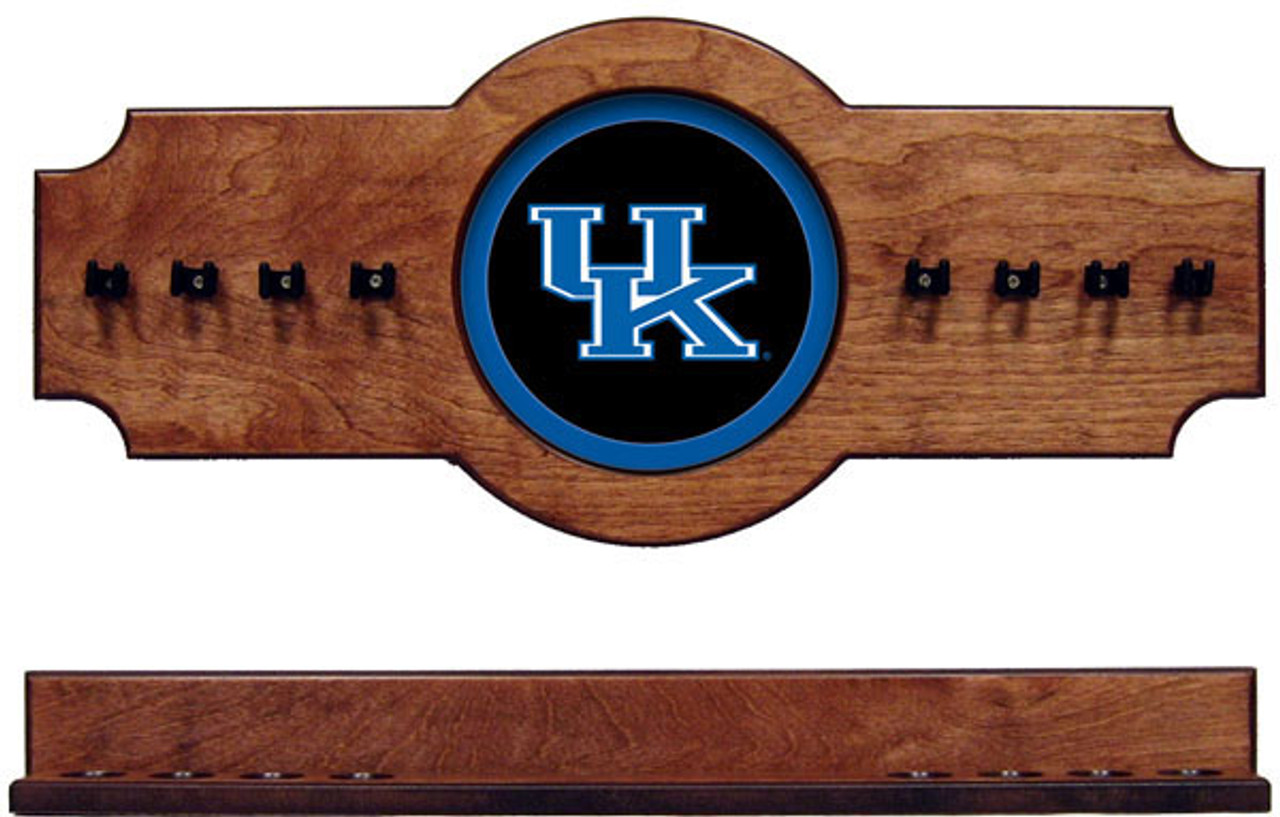 Kentucky Wildcats 8 Cue Wall Rack