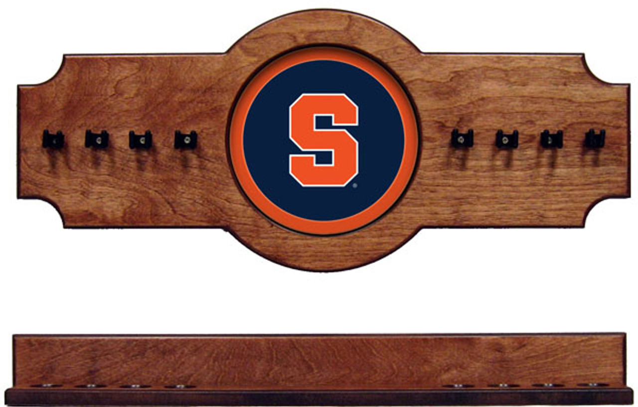 Syracuse Orangemen 8 Cue Wall Rack