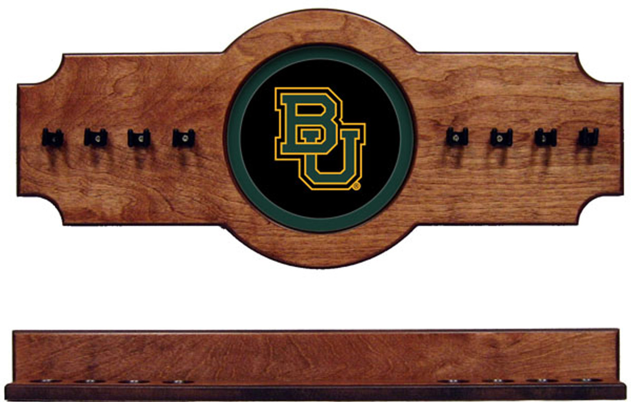 Baylor Bears 8 Cue Wall Rack