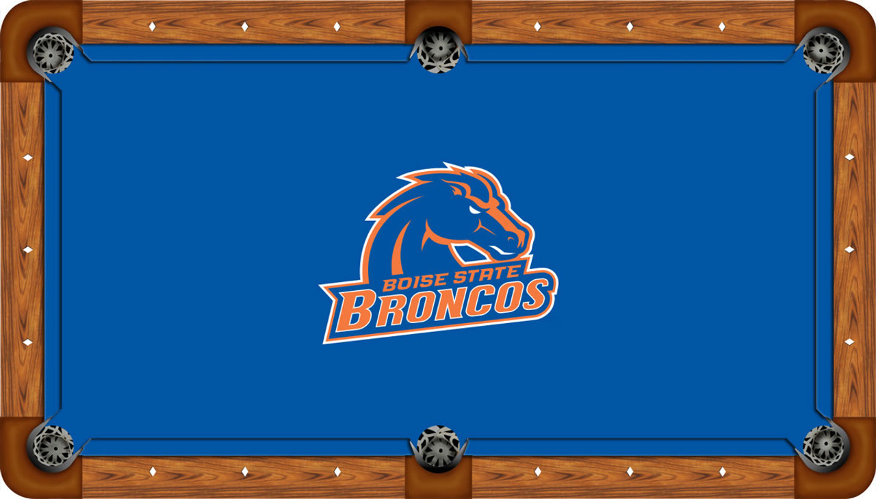 Boise State Broncos 8 foot Custom Pool Table Felt