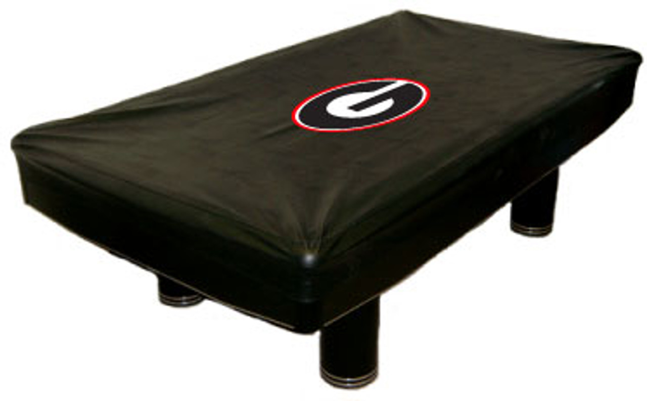 Georgia Bulldogs 8 foot Custom Pool Table Cover