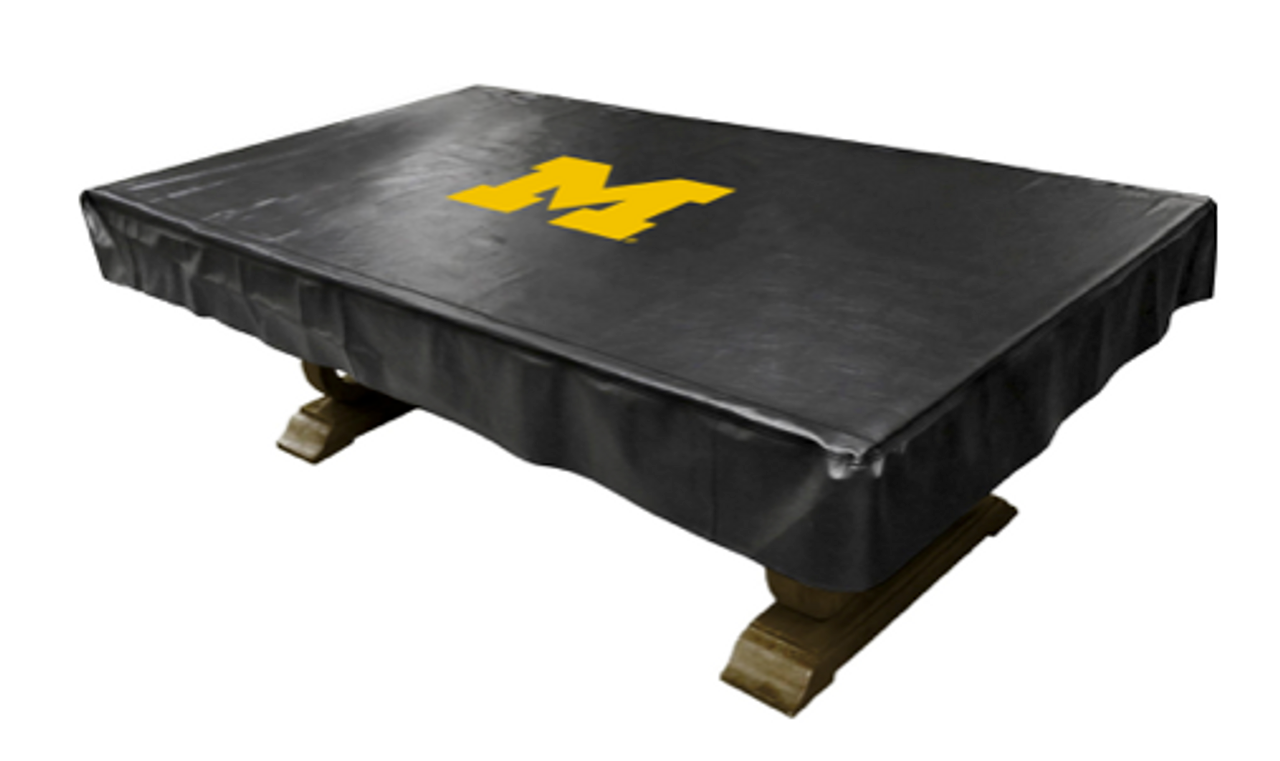 Michigan Wolverines 7 foot Custom Pool Table Cover