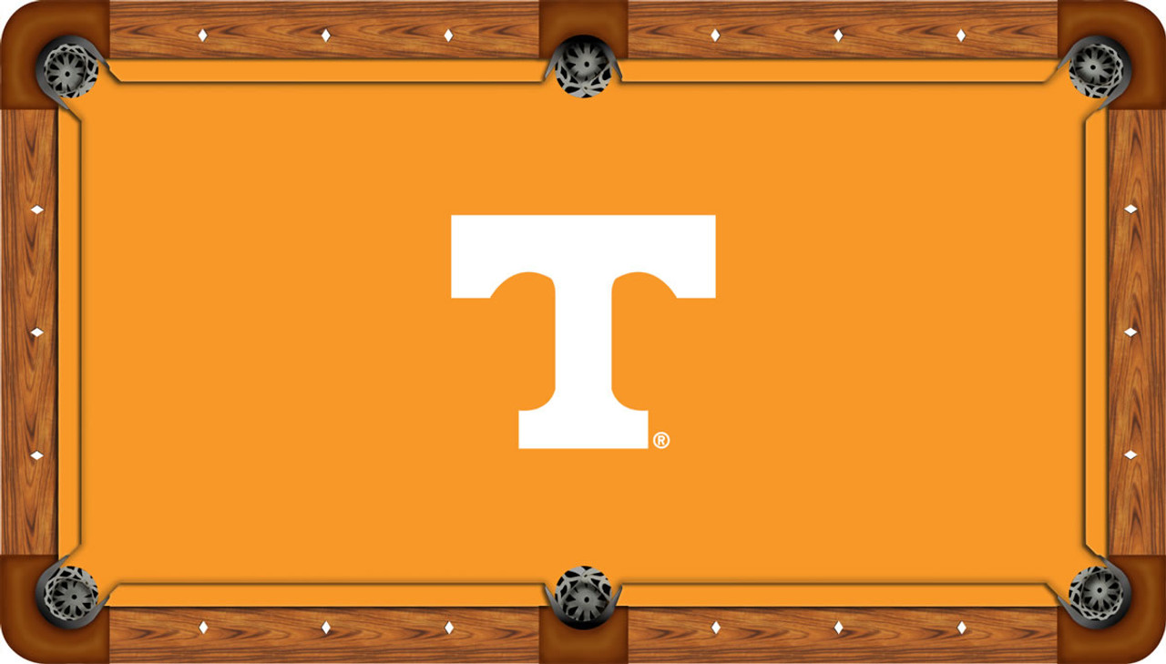 Tennessee Volunteers 8 foot Custom Pool Table Felt