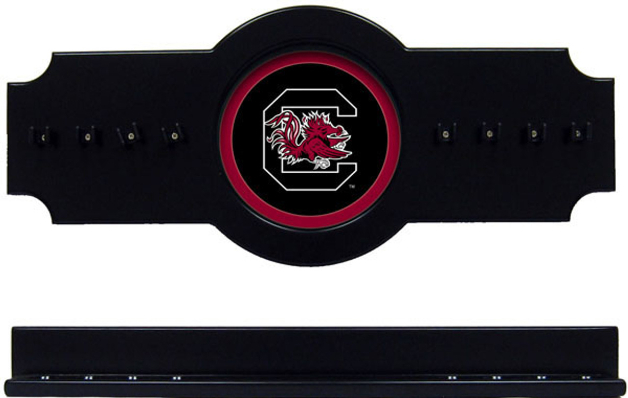 South Carolina Gamecocks 8 Cue Wall Rack