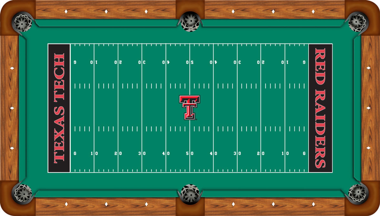 Texas Tech Red Raiders 8 foot Custom Pool Table Felt