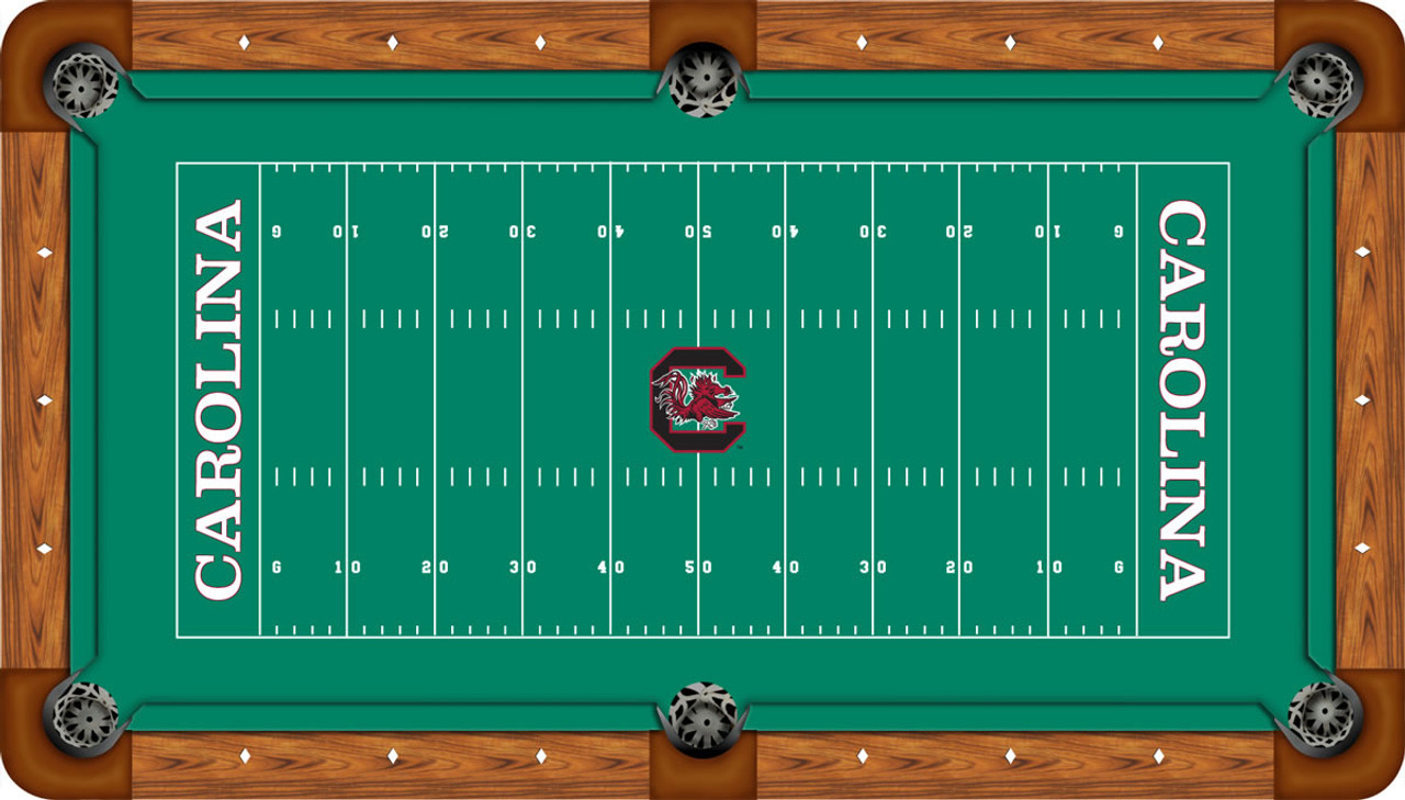 South Carolina Gamecocks 8 foot Custom Pool Table Felt