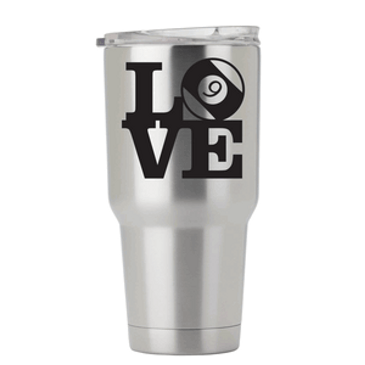 I Love Pool - 9-Ball 30oz. Tumbler