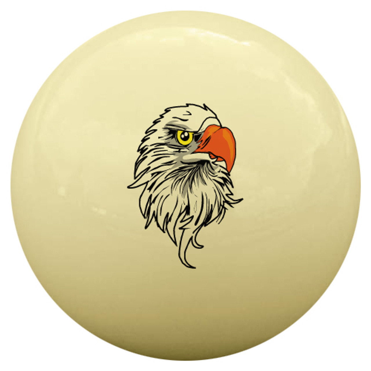 Bald Eagle Cue Ball