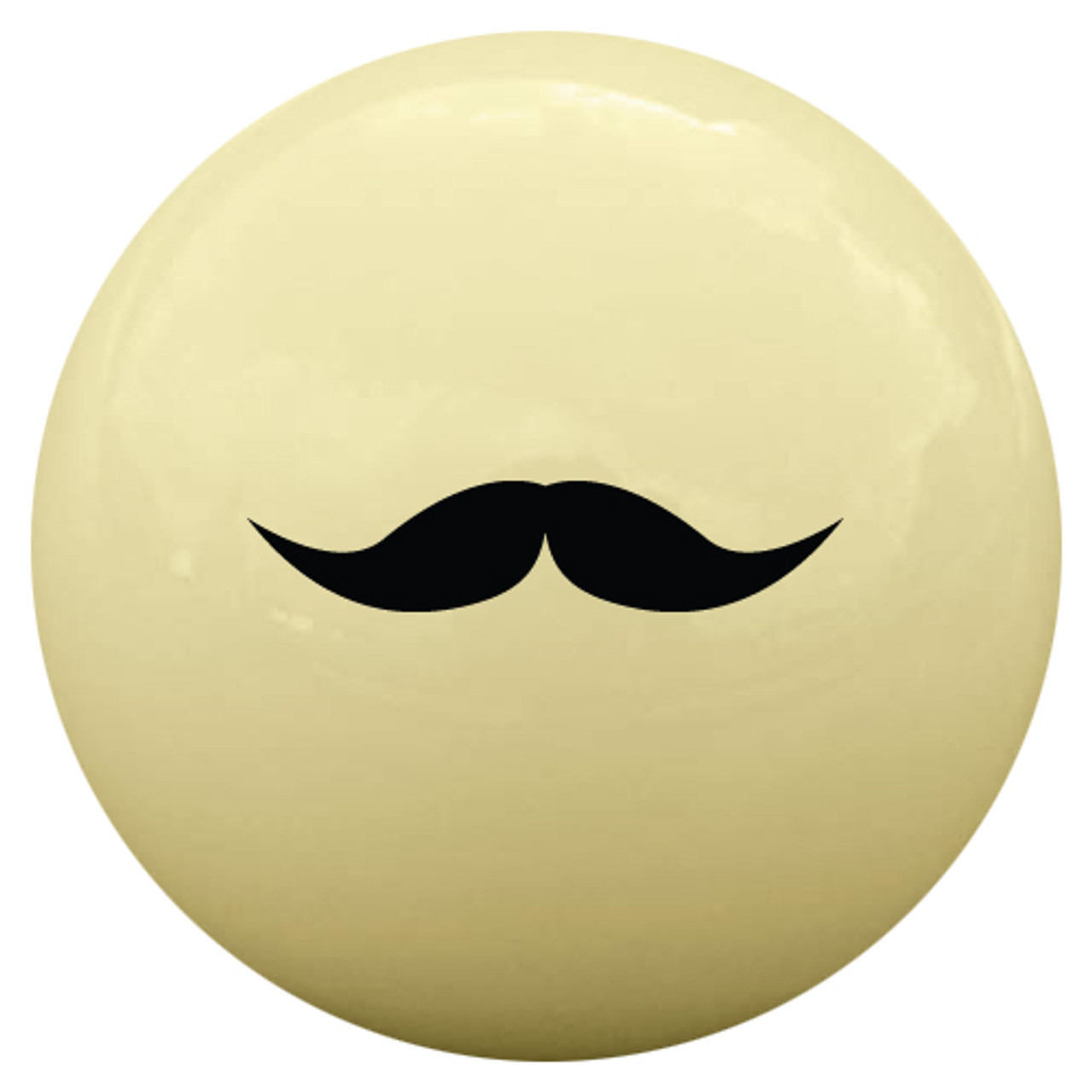 Moustache Cue Ball