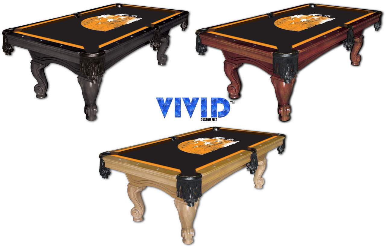 VIVID Vintage Sunset 7'/8' Pool Table Felt