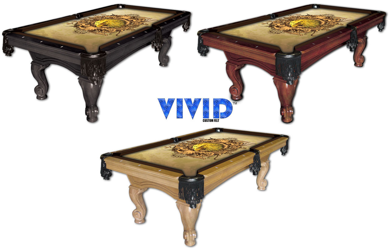 VIVID Golden Eagle 7'/8' Pool Table Felt