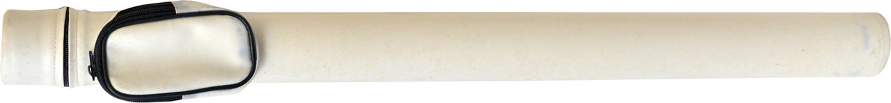 Scratch and Dent Sterling Round White Cue Case for 1 Cue