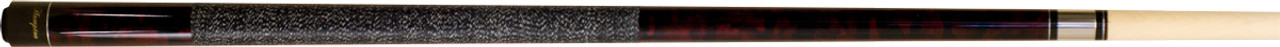 Hampton Ridge Burgundy Smoke with Wrap Pool Cue