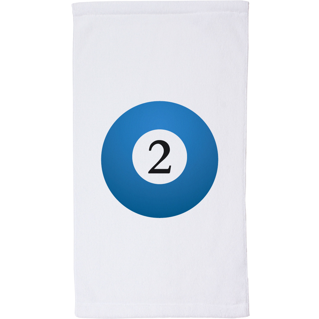 Two Ball Plush Microfiber Velour Towel
