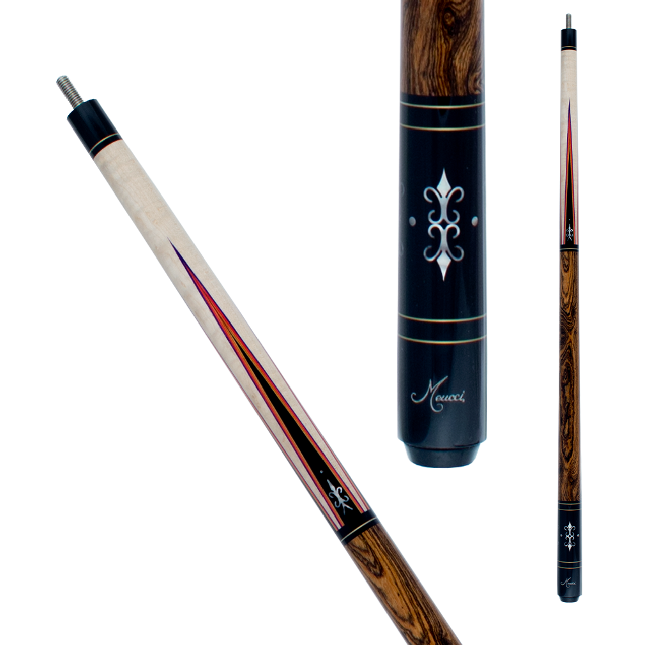 Meucci Pool Cue All Natural Wood MEANW03