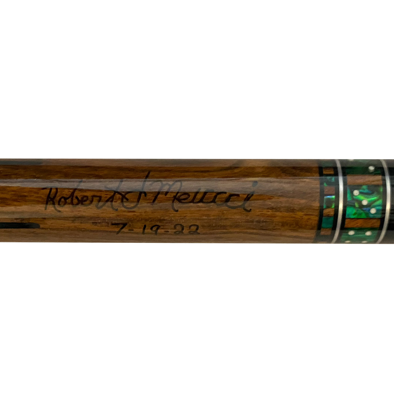 Meucci Casino Pool Cue 7 - Signed & Dated Edition