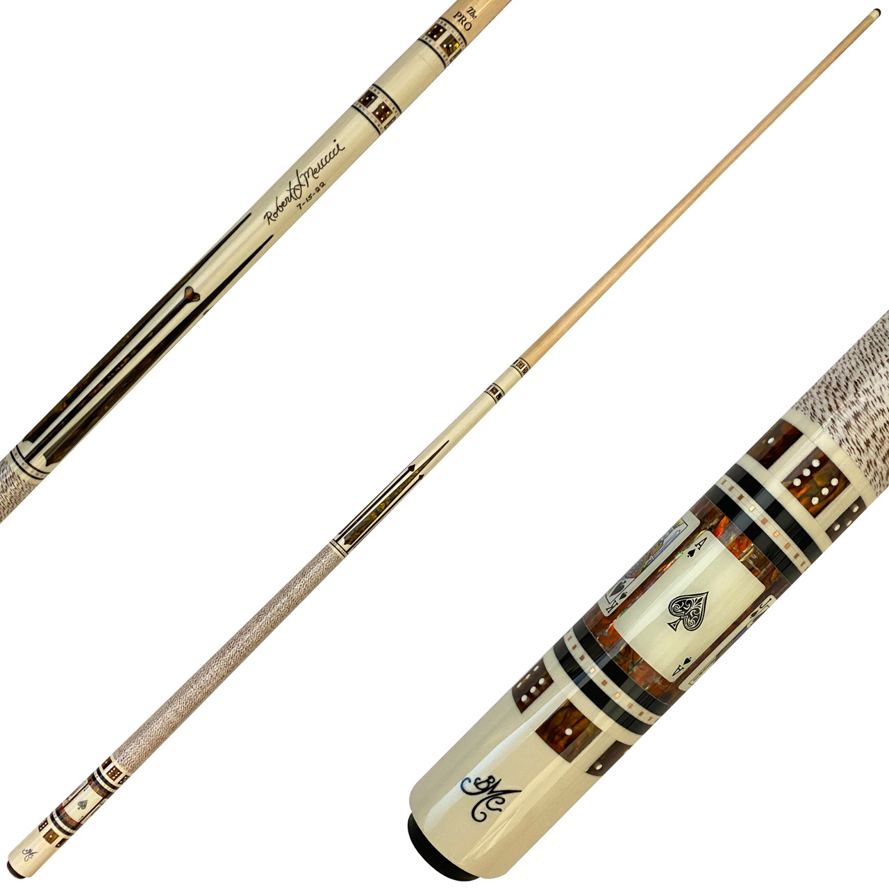 Meucci Casino Pool Cue 4 - Signed & Dated Edition