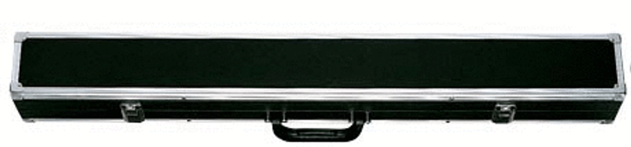 Action 3/4 Box Pool Cue Case - Black/Silver