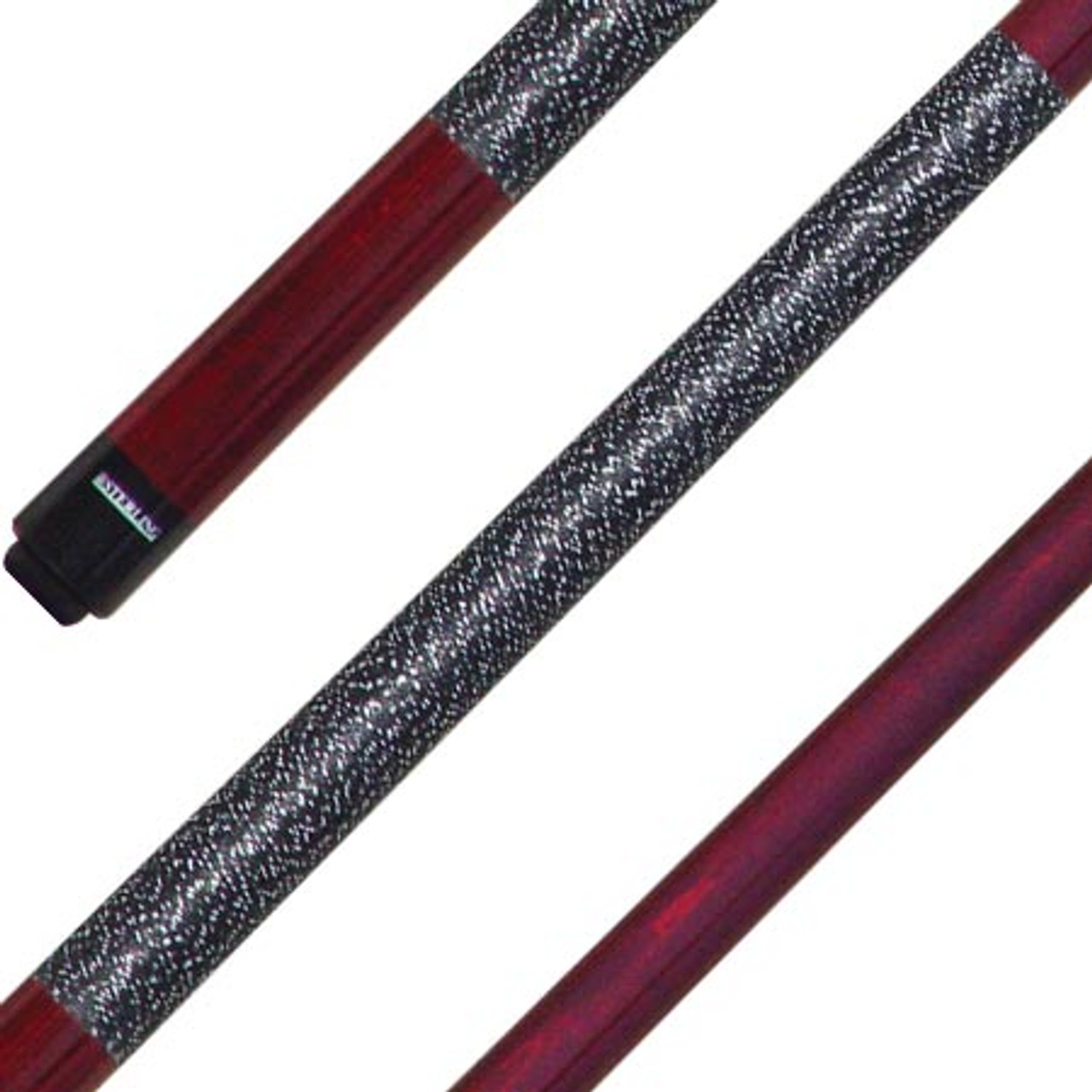 Red Sterling Discount Pool Cue