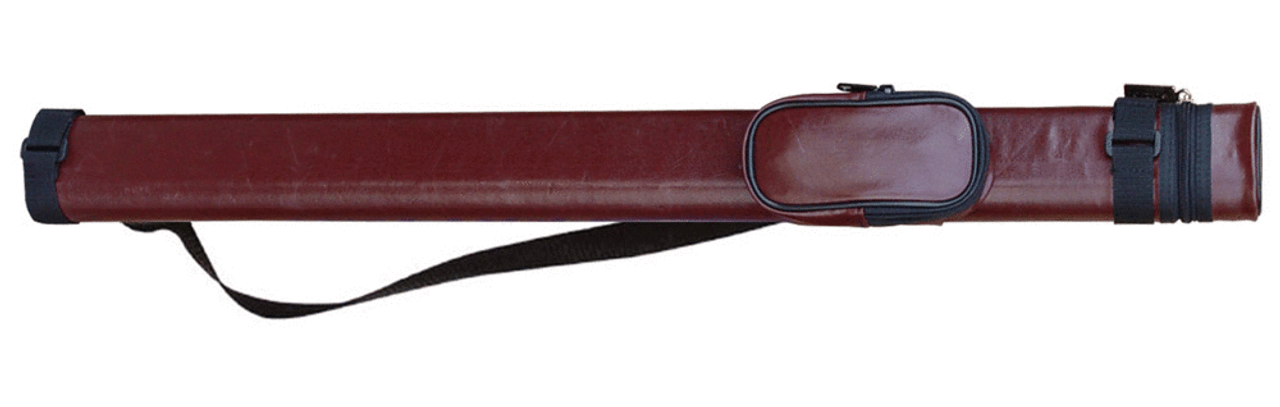 Sterling Brown Hard Pool Cue Case for 1 Cue