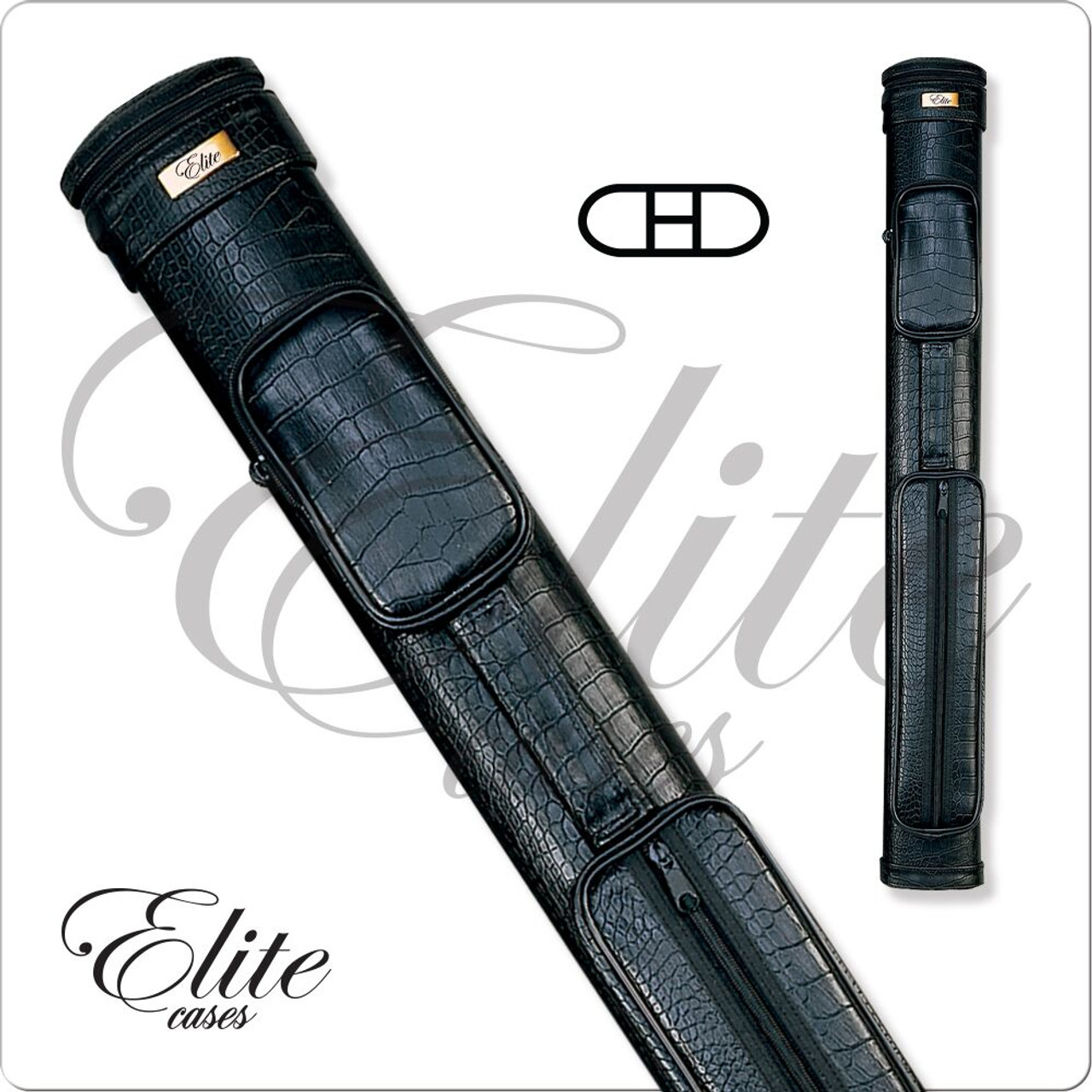 Elite Pool Cue Case ECGT22- Textured 2/2 Cue Case