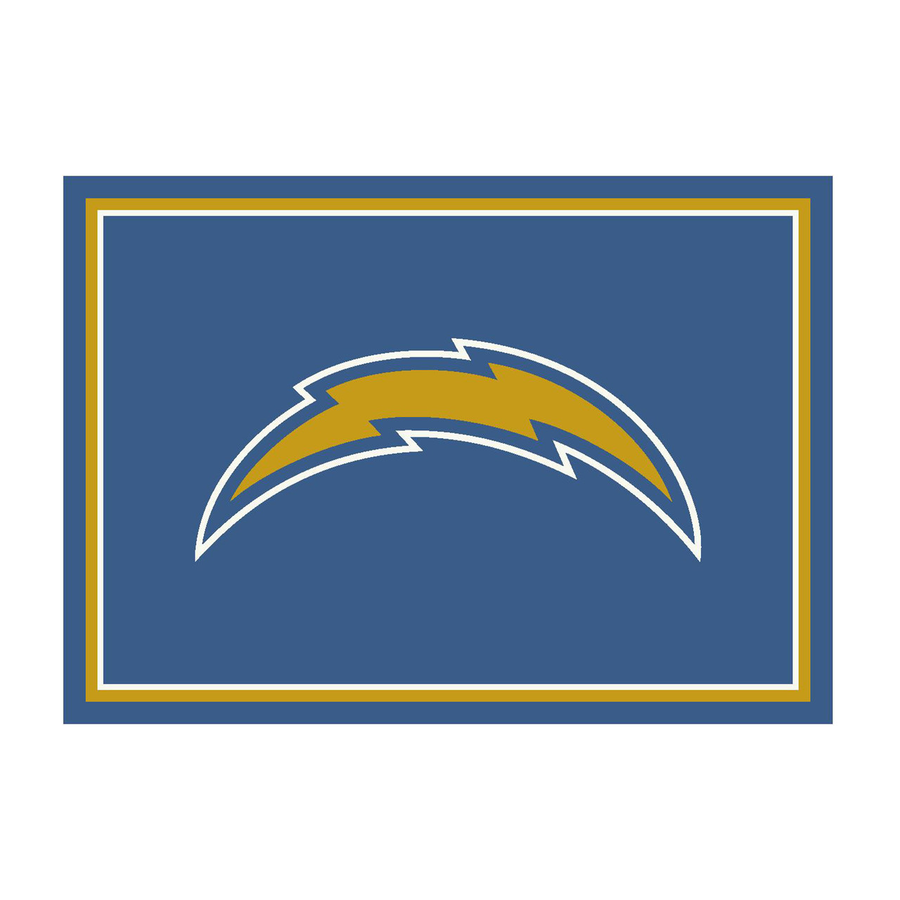 Los Angeles Chargers 8x11 ft Spirit Rug