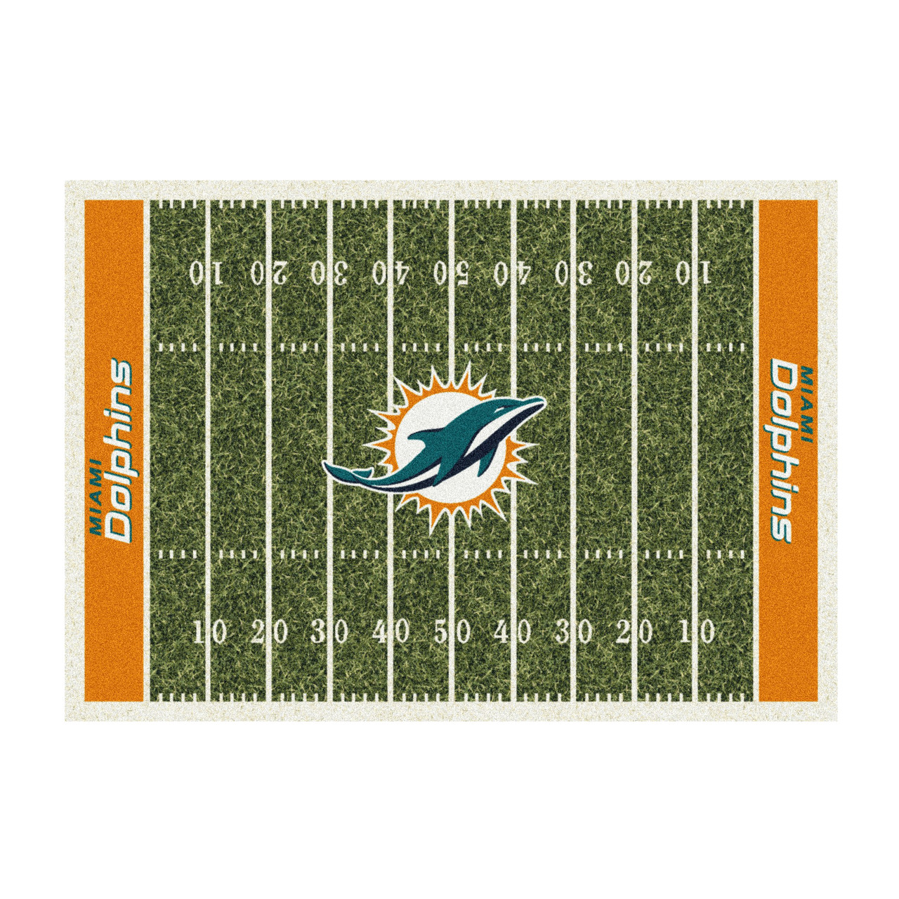 Miami Dolphins 4x6 ft Homefield Rug